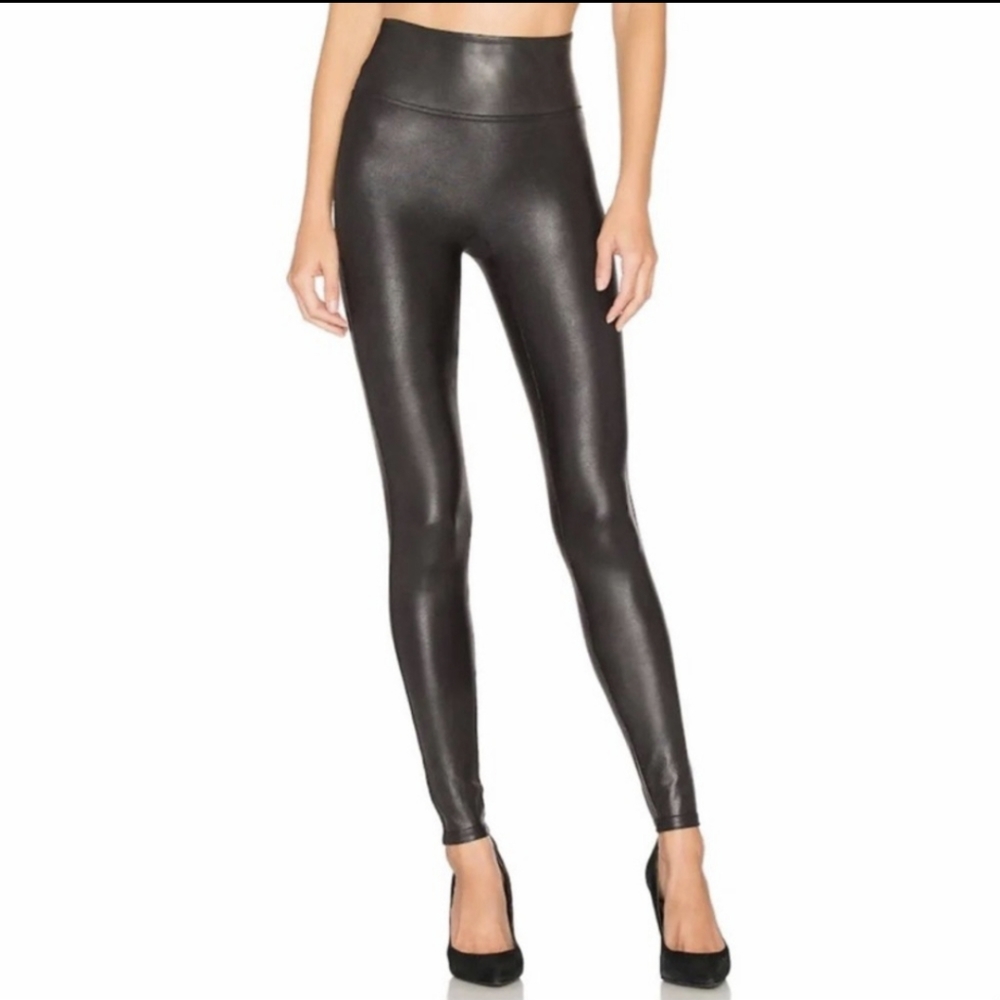 Spanx Faux Leather Leggings